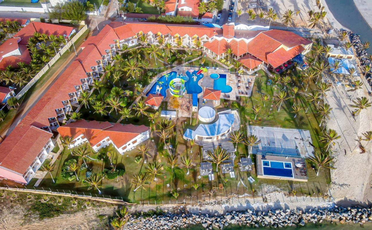 Jangadeiro Praia Hotel Resort - Parque Aquatico E Pe Na Areia Акірас Екстер'єр фото