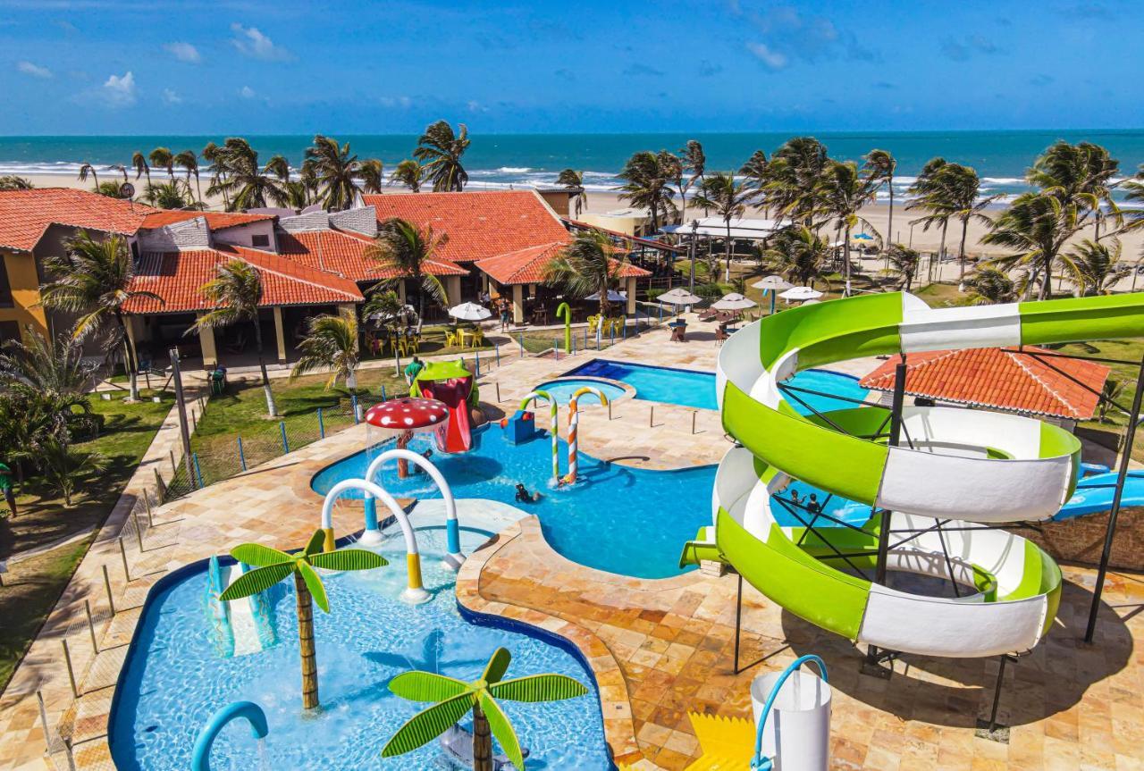 Jangadeiro Praia Hotel Resort - Parque Aquatico E Pe Na Areia Акірас Екстер'єр фото
