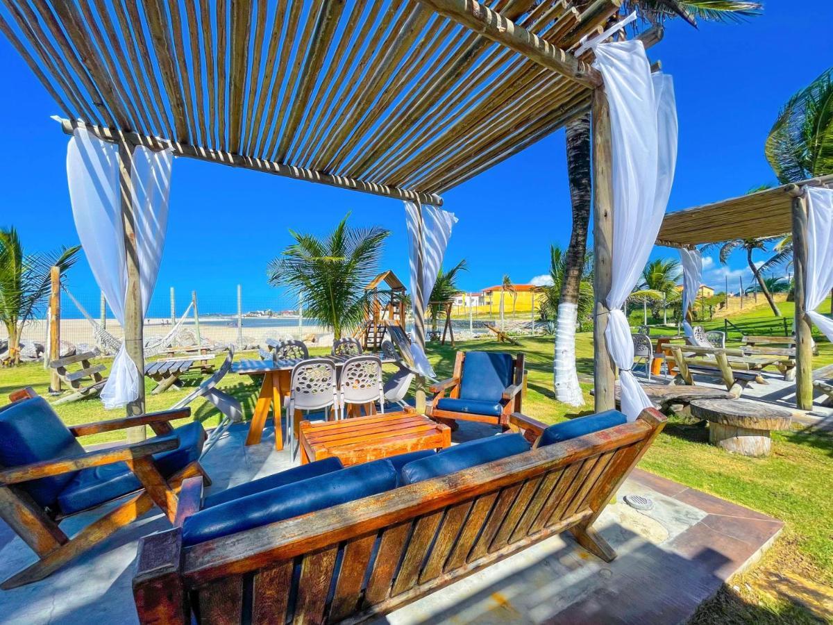 Jangadeiro Praia Hotel Resort - Parque Aquatico E Pe Na Areia Акірас Екстер'єр фото