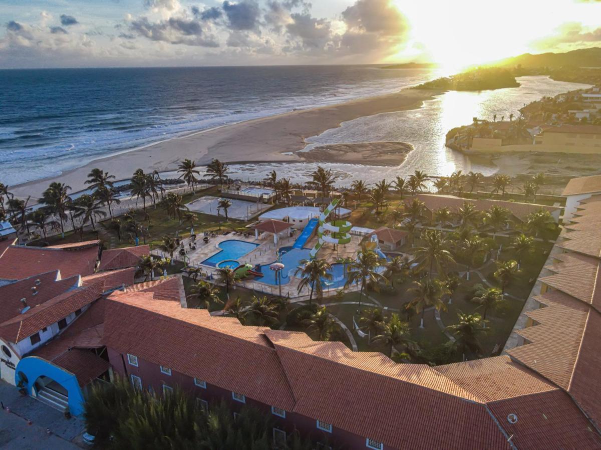 Jangadeiro Praia Hotel Resort - Parque Aquatico E Pe Na Areia Акірас Екстер'єр фото