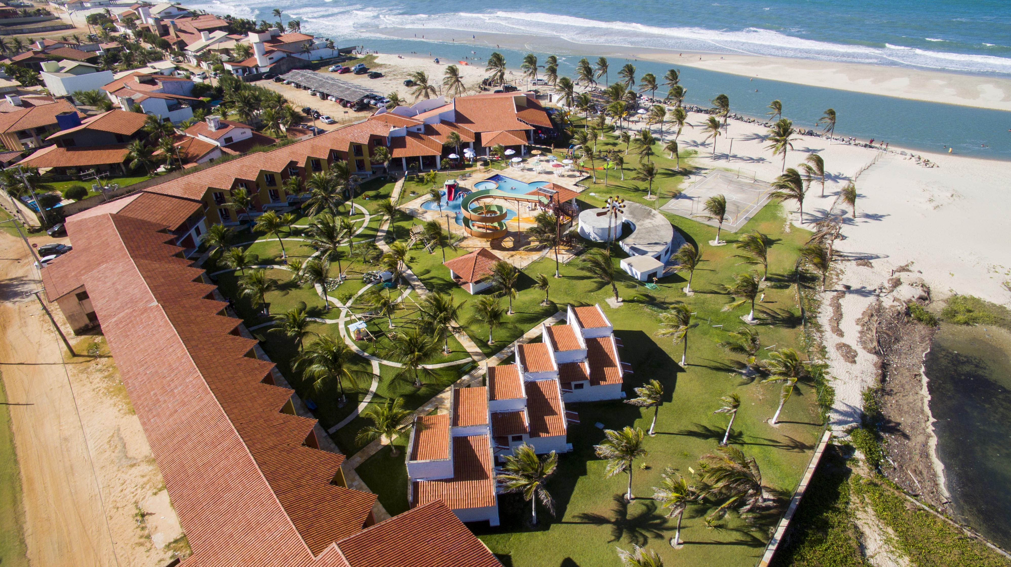 Jangadeiro Praia Hotel Resort - Parque Aquatico E Pe Na Areia Акірас Екстер'єр фото