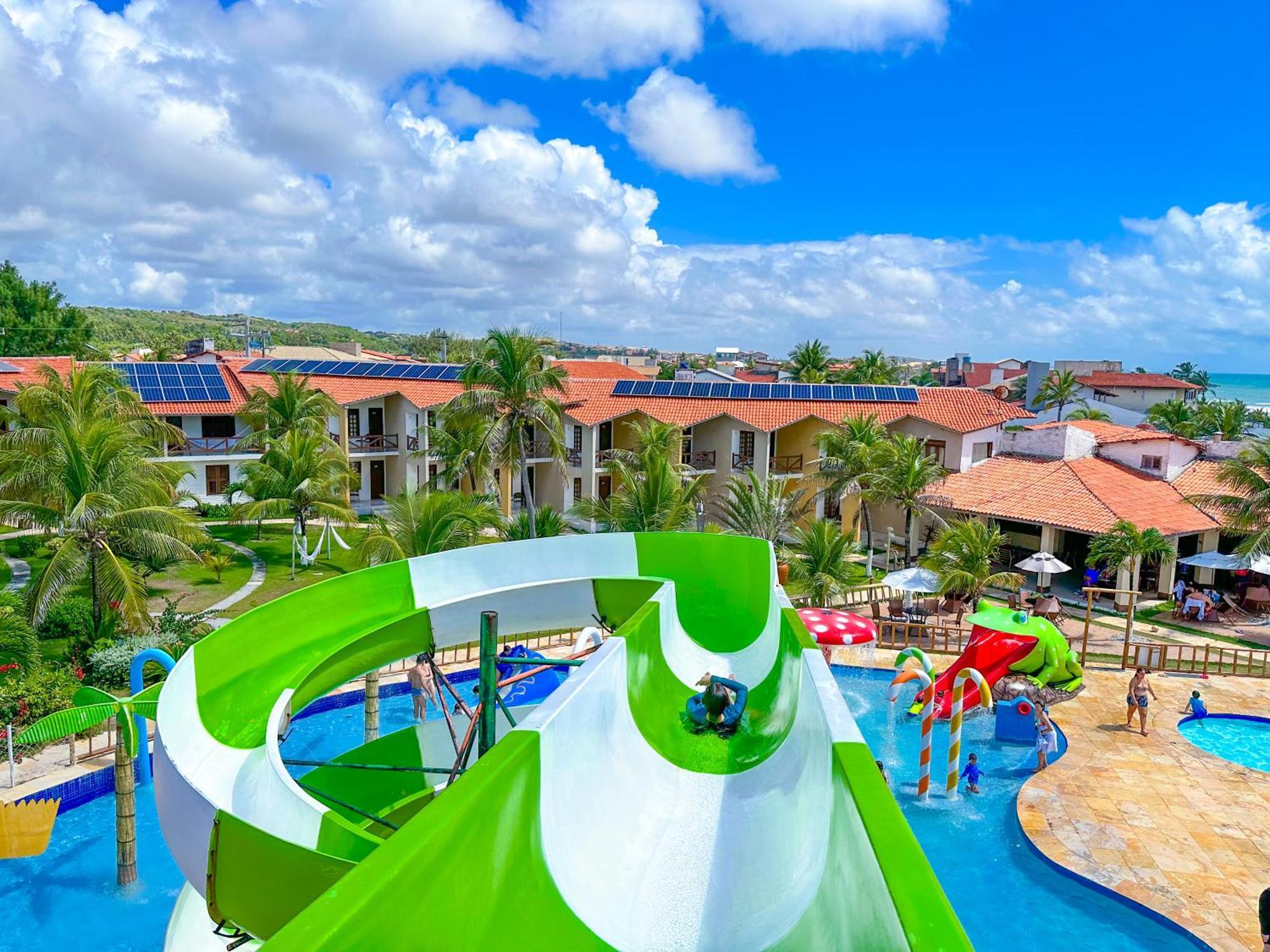 Jangadeiro Praia Hotel Resort - Pe Na Areia Акірас Екстер'єр фото