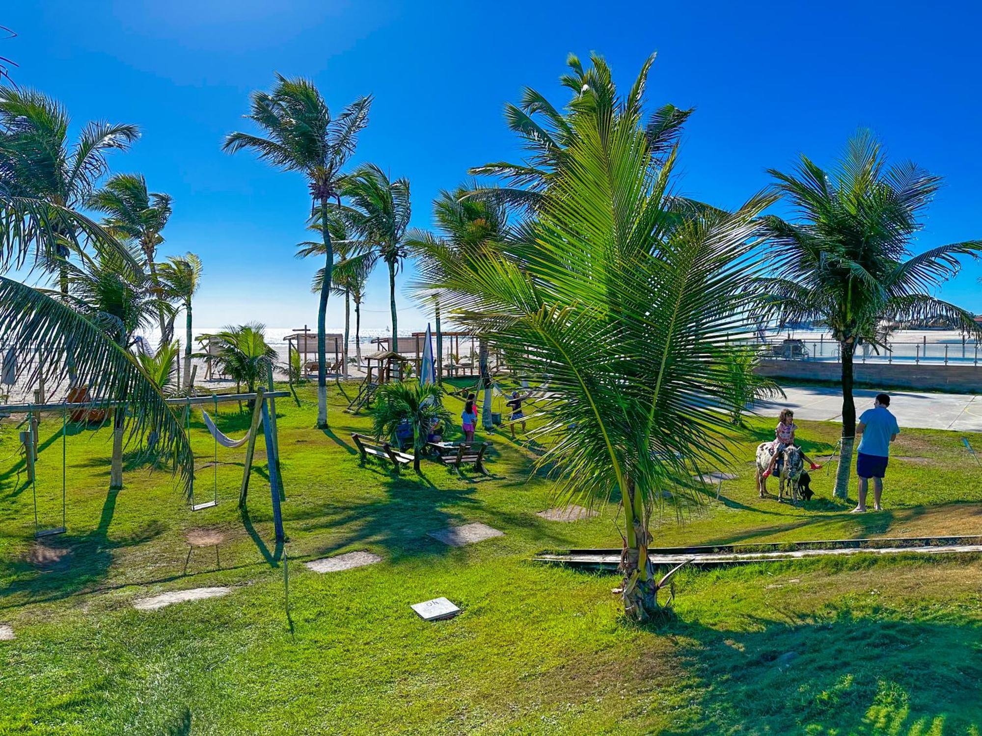 Jangadeiro Praia Hotel Resort - Parque Aquatico E Pe Na Areia Акірас Екстер'єр фото