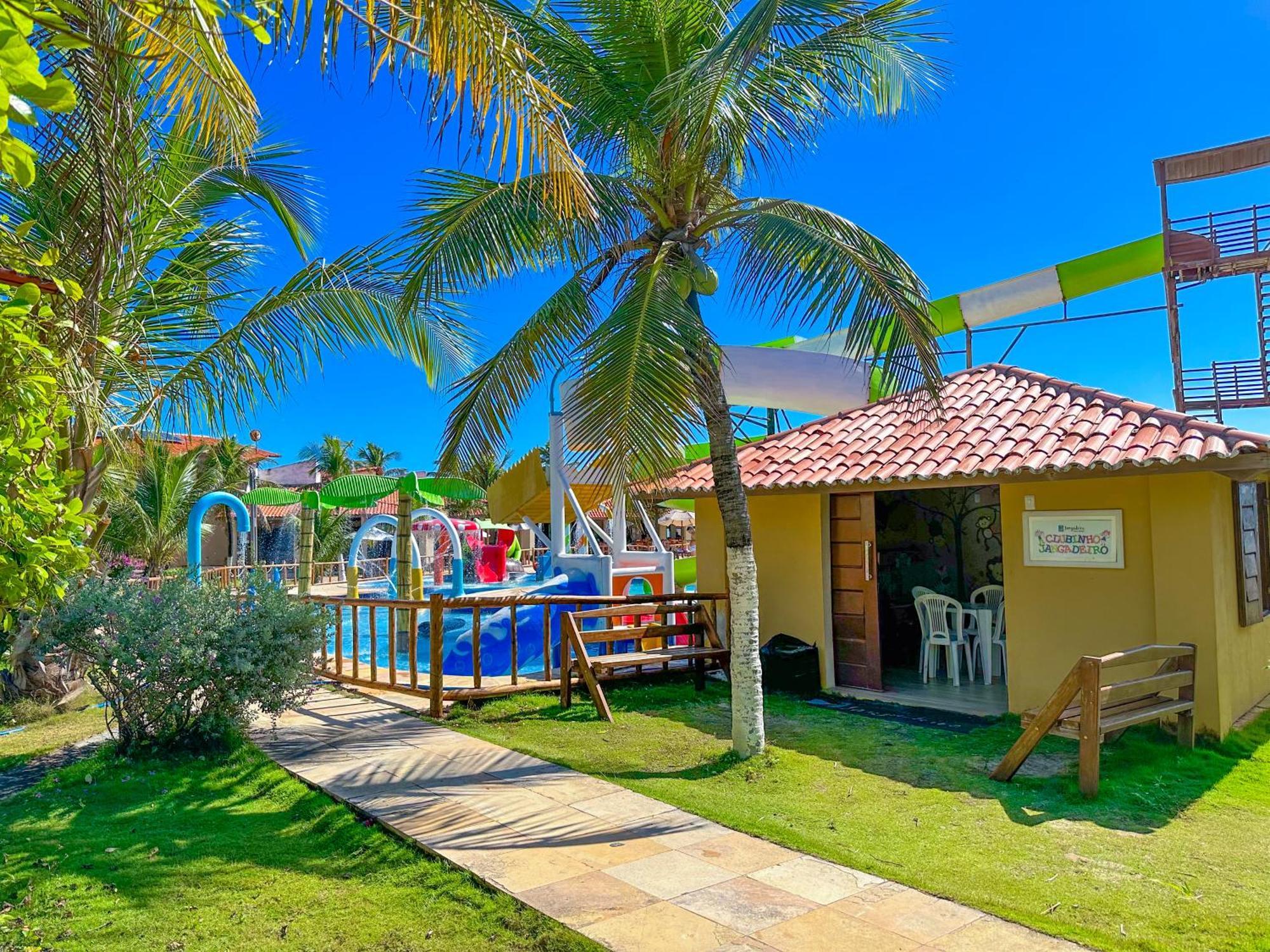 Jangadeiro Praia Hotel Resort - Parque Aquatico E Pe Na Areia Акірас Екстер'єр фото