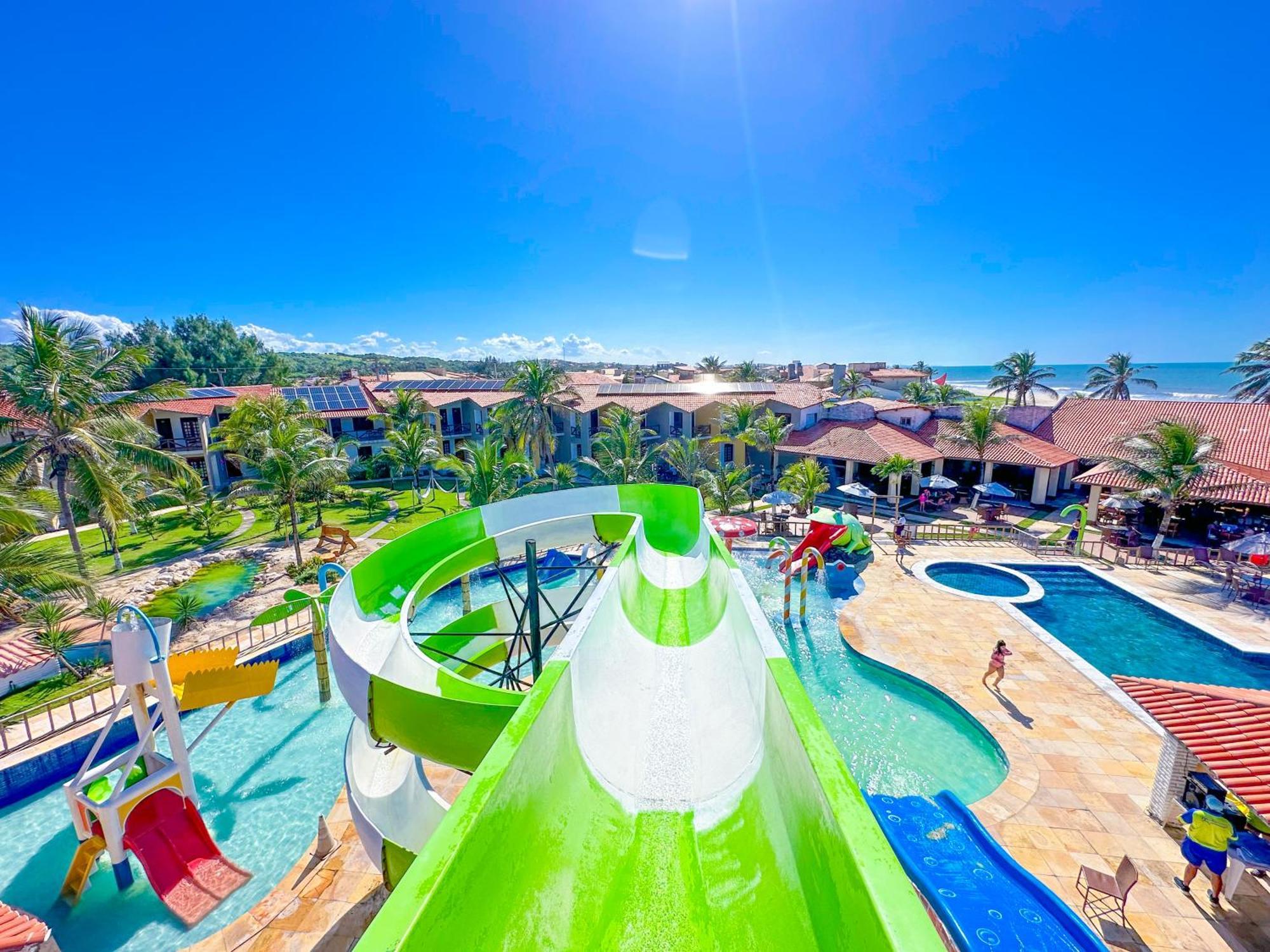 Jangadeiro Praia Hotel Resort - Parque Aquatico E Pe Na Areia Акірас Екстер'єр фото