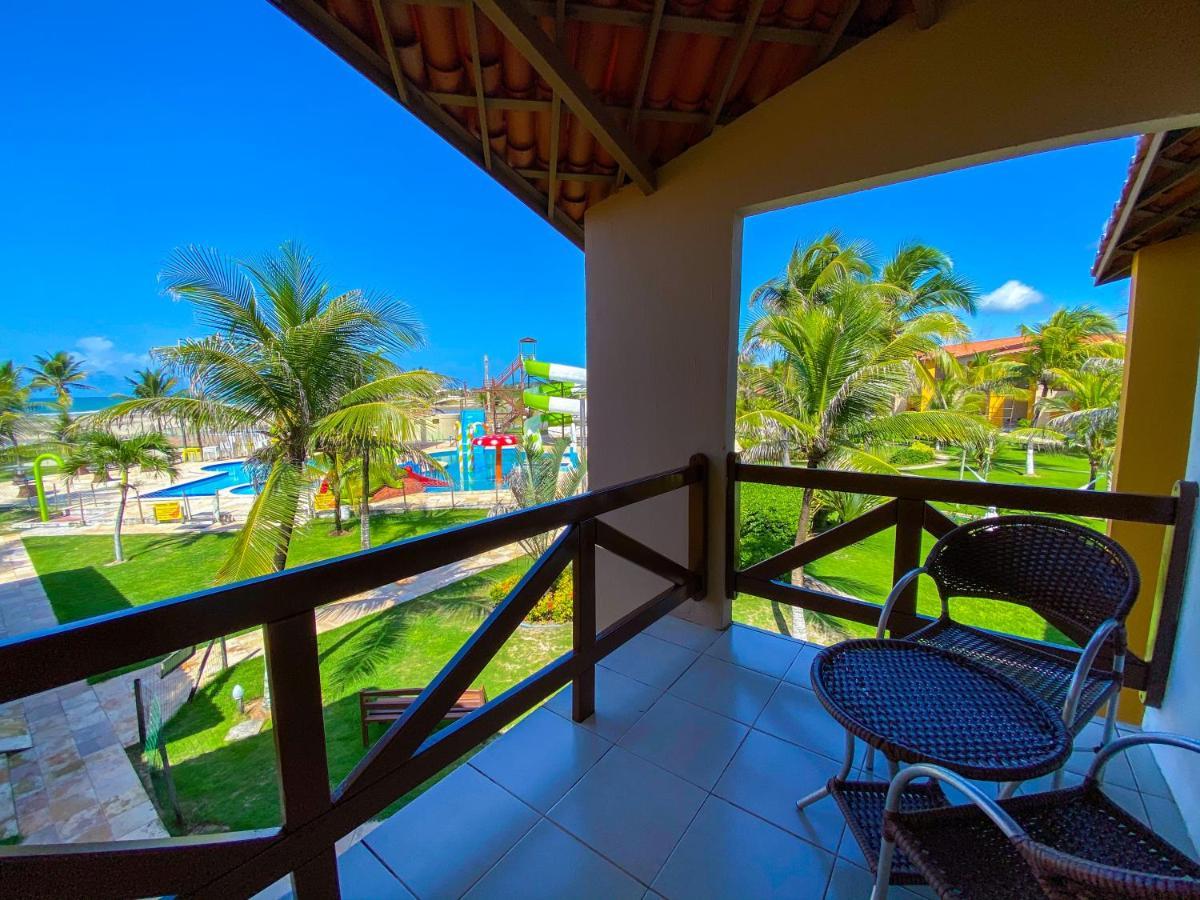 Jangadeiro Praia Hotel Resort - Parque Aquatico E Pe Na Areia Акірас Екстер'єр фото